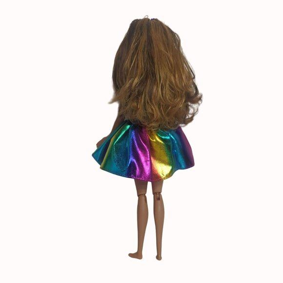 Mattel Kitty Condo Barbie Doll Redressed 2020 HHB70 Brunette Green Eyes - Picture 2 of 6